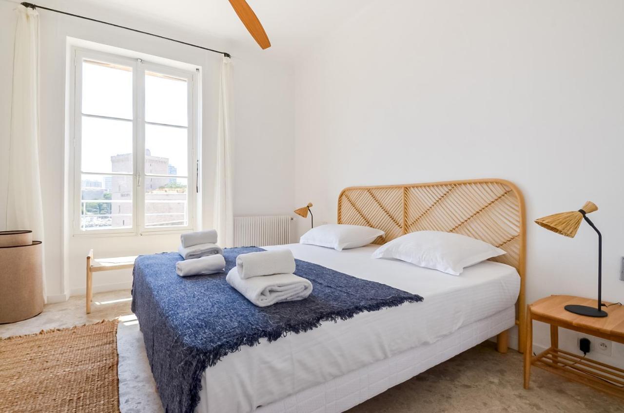 Massilia Blue - Grand Appartement Refait A Neuf Avec Vue Sur Le Vieux Port Marseilles Exterior foto
